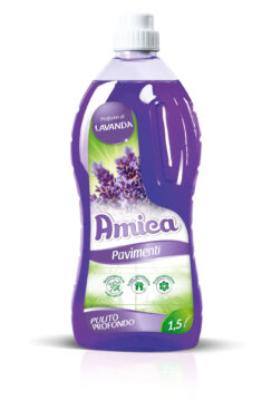Amica Detersivo Pavimenti Lavanda - Pavimenti e superfici dure - 1,5lt