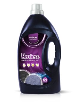Amica Detersivo bucato capi neri e scuri - Bucato a mano e lavatrice - 2,7lt - 54 lavaggi