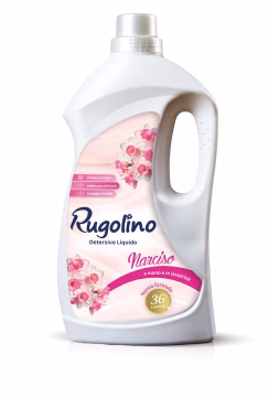 Rugolino Detersivo bucato Narciso - Bucato a mano e lavatrice - 2,160lt - 36 lavaggi